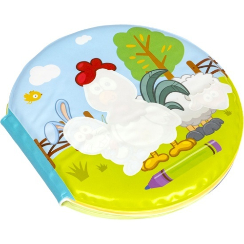 Книга для ванны с проявляющимися картинками «Ферма»