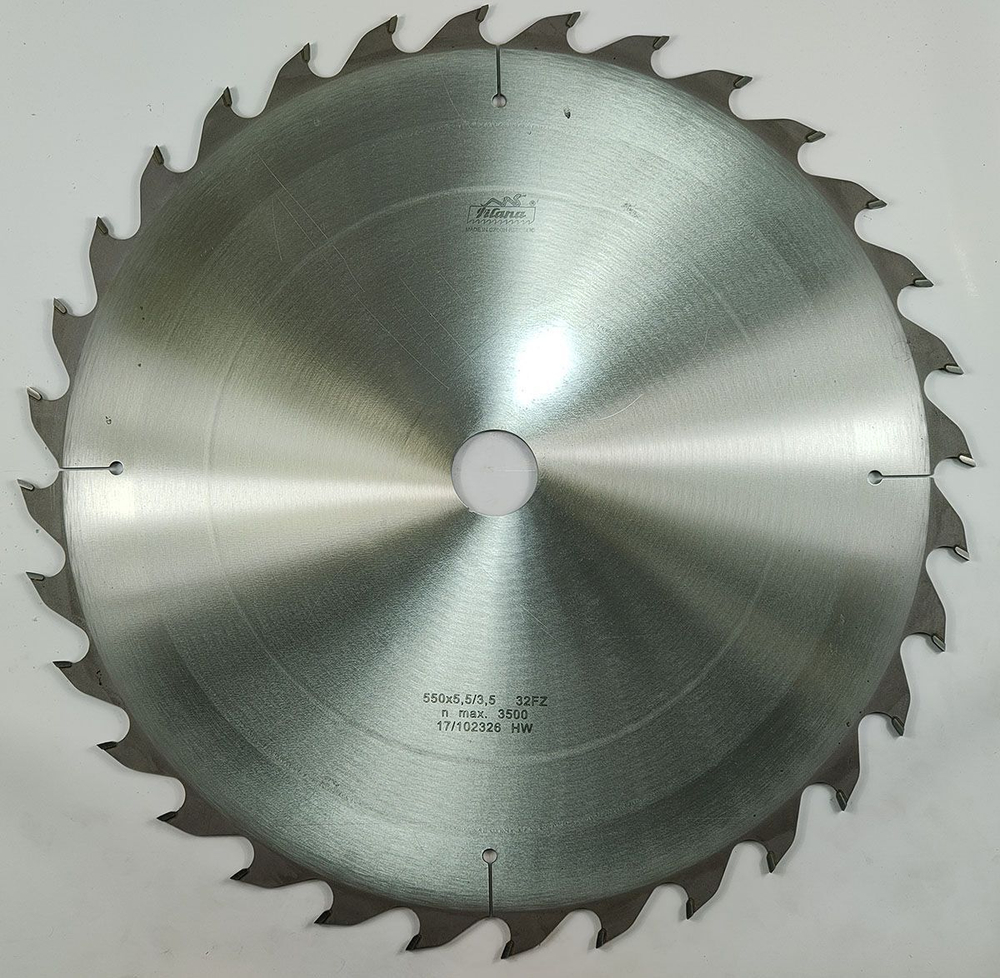 Пила дисковая TCT "Pilana" 550x5.5/3.2x50 z32 80-50 FZ