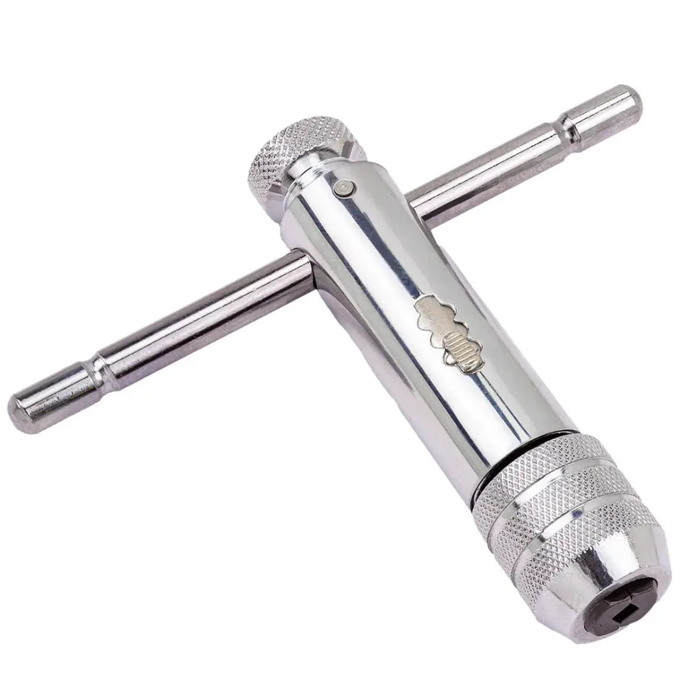 Метчикодержатель трещоточный Т-образный 110мм (М5-М12) Scheppach Sch-881110