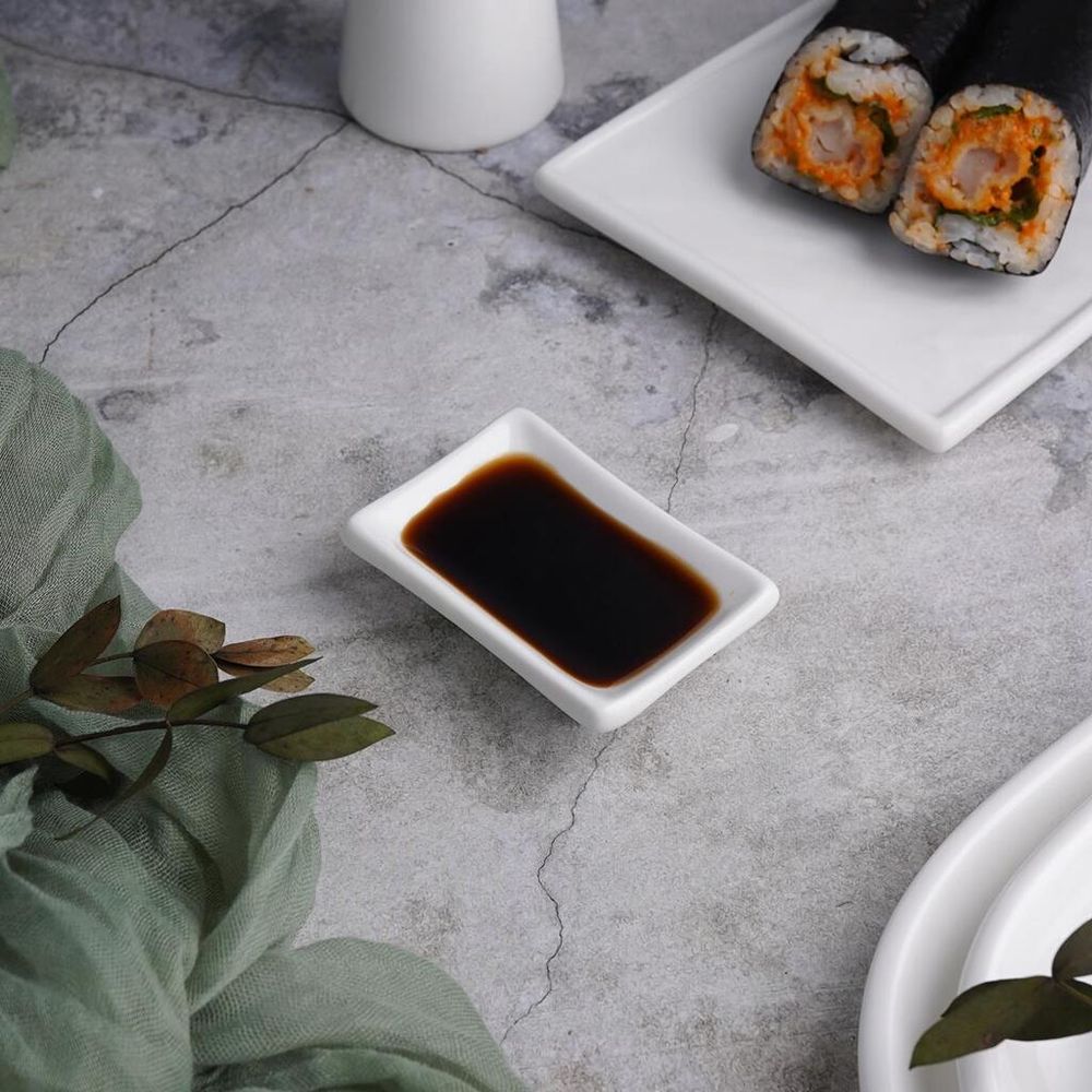 Соусник 20 мл 7,2*4,8 см h1,8 см прямоуг. белый фарфор P.L. Proff Cuisine [6]