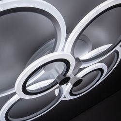 Citilux Сента CL237B160E RGB Люстра с пультом Белая