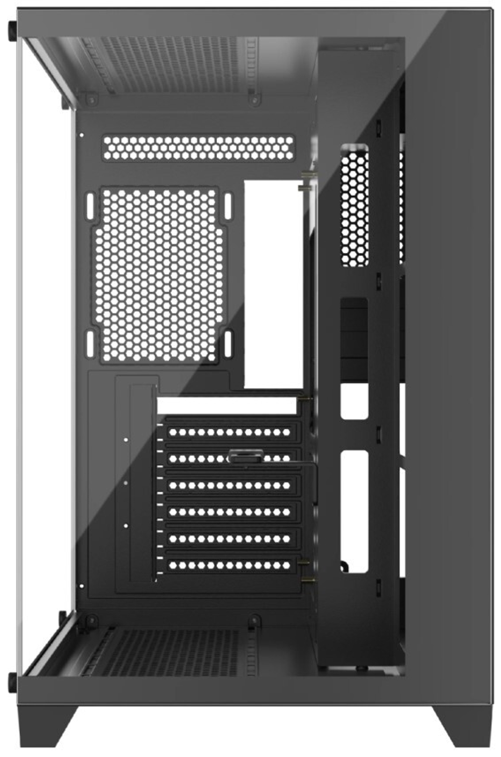 Корпус ATX 1STPLAYER MV8-TP-BK