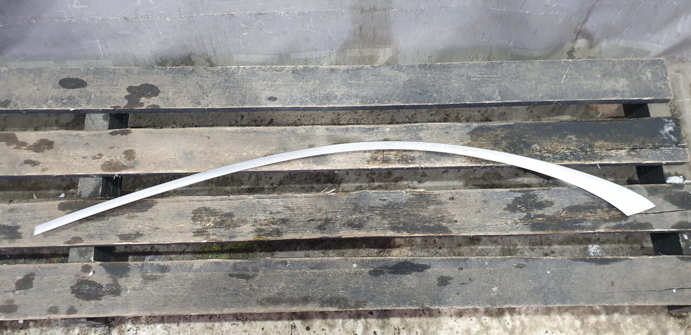 Молдинг двери задней левой Mercedes S (W222) 13-20 Б/У Оригинал A2226980480