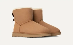 UGG Угги Mini Bailey Bow, каштановый