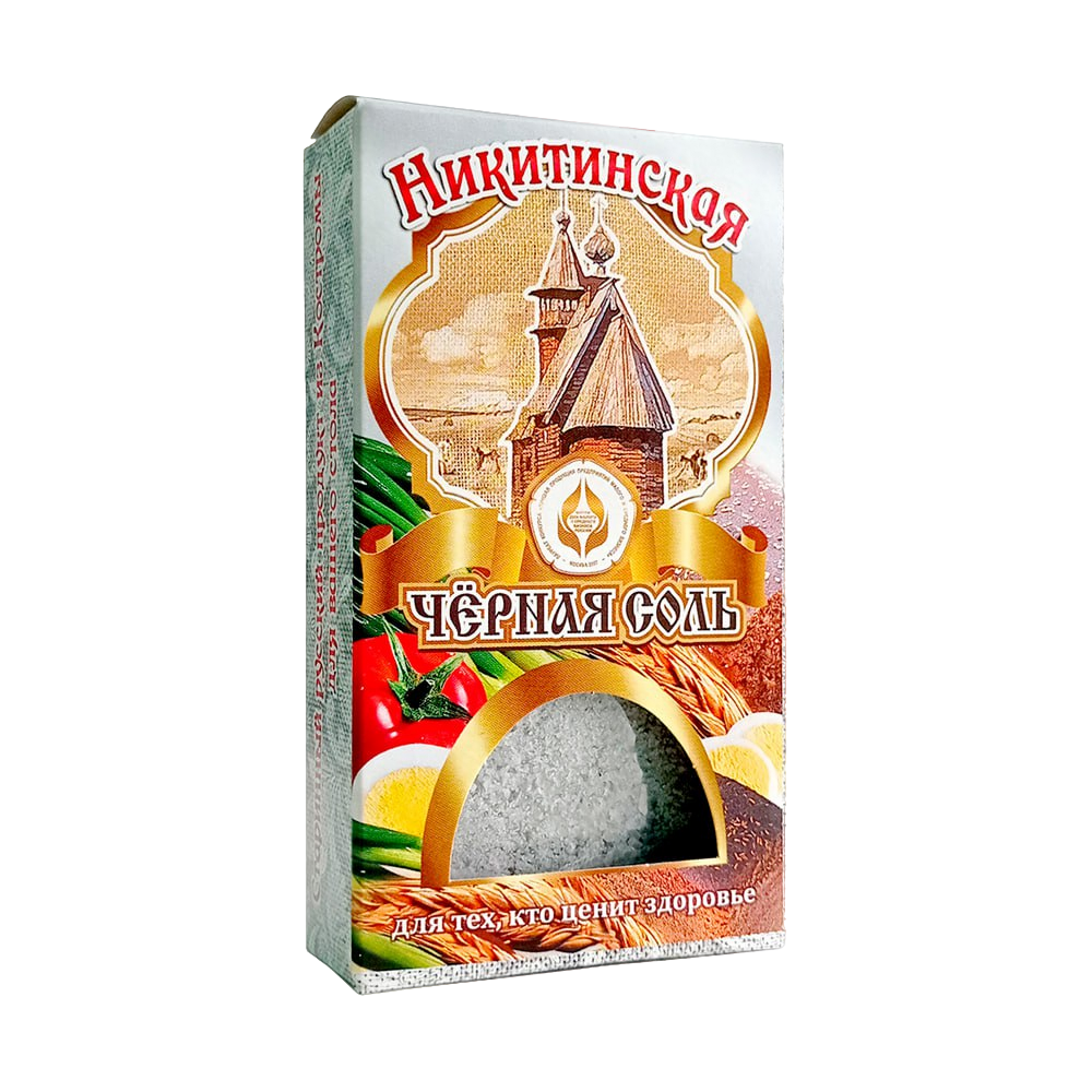 Соль чёрная "Никитская", 100 г