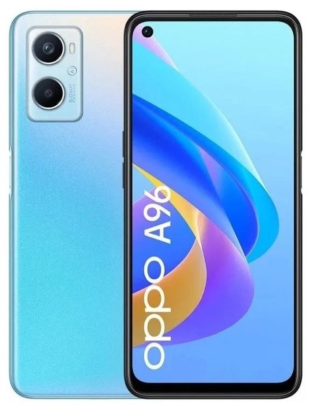 Смартфон OPPO A96 4G 6/128 ГБ RU, Dual nano SIM, синий закат