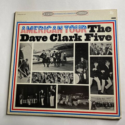 Винтажная виниловая пластинка LP The Dave Clark Five American Tour (США 1964)