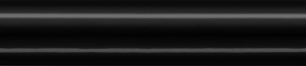 Kerama Marazzi Бордюр Багет Граньяно черный  15х3х16 BLD012