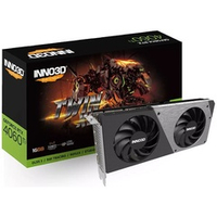 Видеокарта INNO3D GeForce RTX 4060 Ti TWIN X2 OC 16GB (N406T2-16D6-178055N)