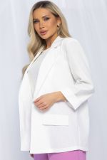 Пиджак льняной Мэрлин (белый) Б13254-7М LT Collection