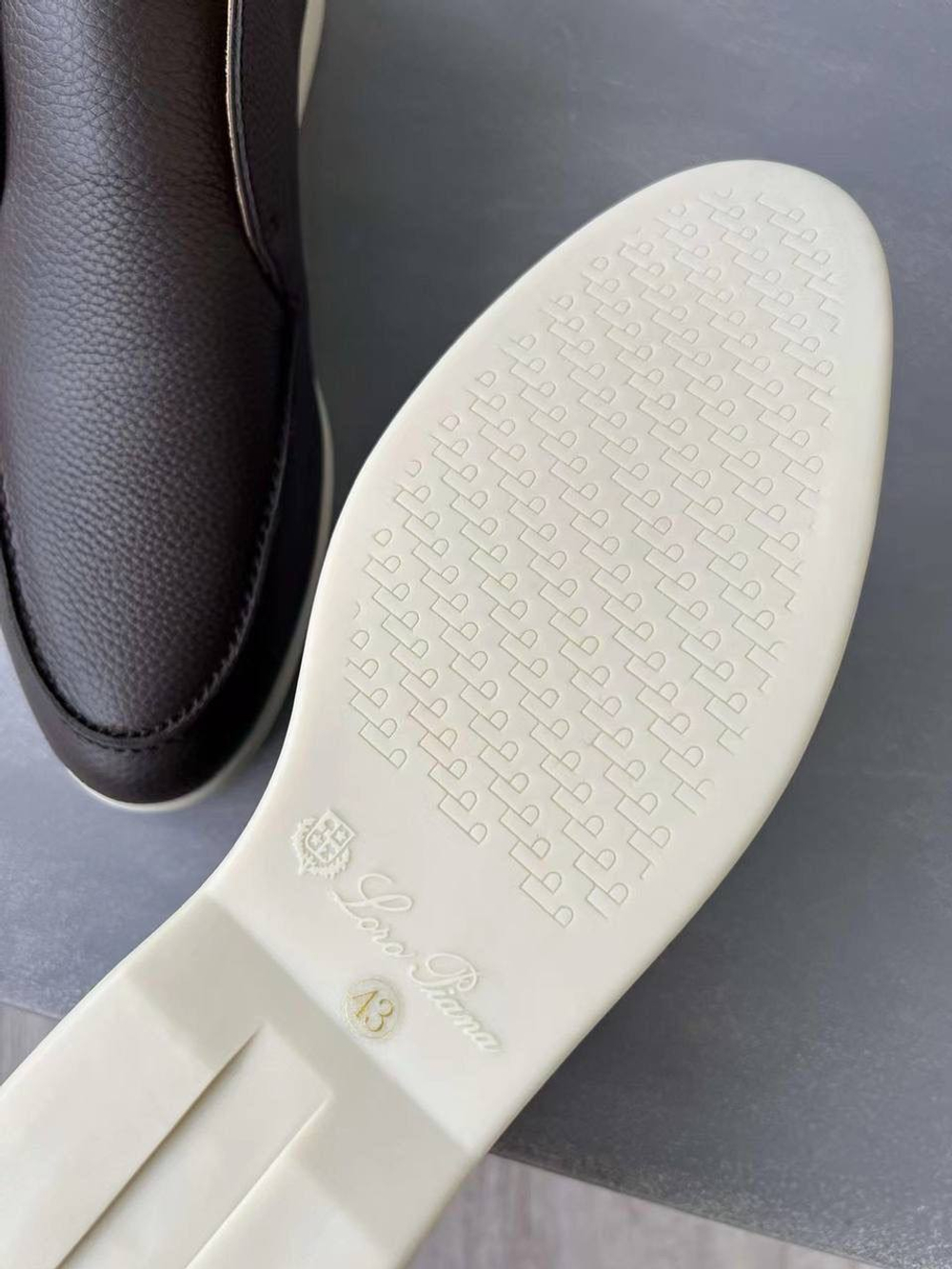 Высокие лоферы Loro Piana