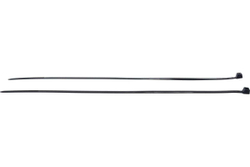 Нейлоновые хомуты Зубр черные, 7.6x400 мм, 50 шт. 309030-76-400