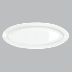 Блюдо овальное 40*16 см белое фарфор P.L. Proff Cuisine [1]