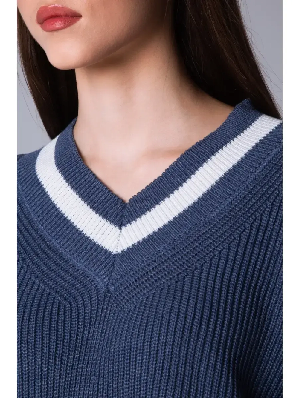 Джемпер теплый OVERSIZE