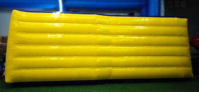 Надувная прямая водная горка для вышки (опоры) «Стрела» с двумя ступенями 12*2,5*5 м