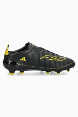 Бутсы adidas F50 Elite 2010 Leather FG - черный