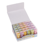 Ластик "Звезды" в пластиковом футляре, 3 цвета микс