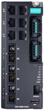 Коммутатор управляемый MOXA EDS-4009-3MSC-HV-T