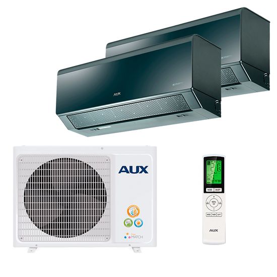 Мультисплит система на 2 комнаты AUX AMWM-H09/4R2(CC) x 2 / AM2-H14/4DR2