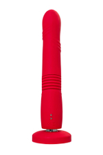 Красный пульсатор Gravity со съемной присоской - 25,9 см.