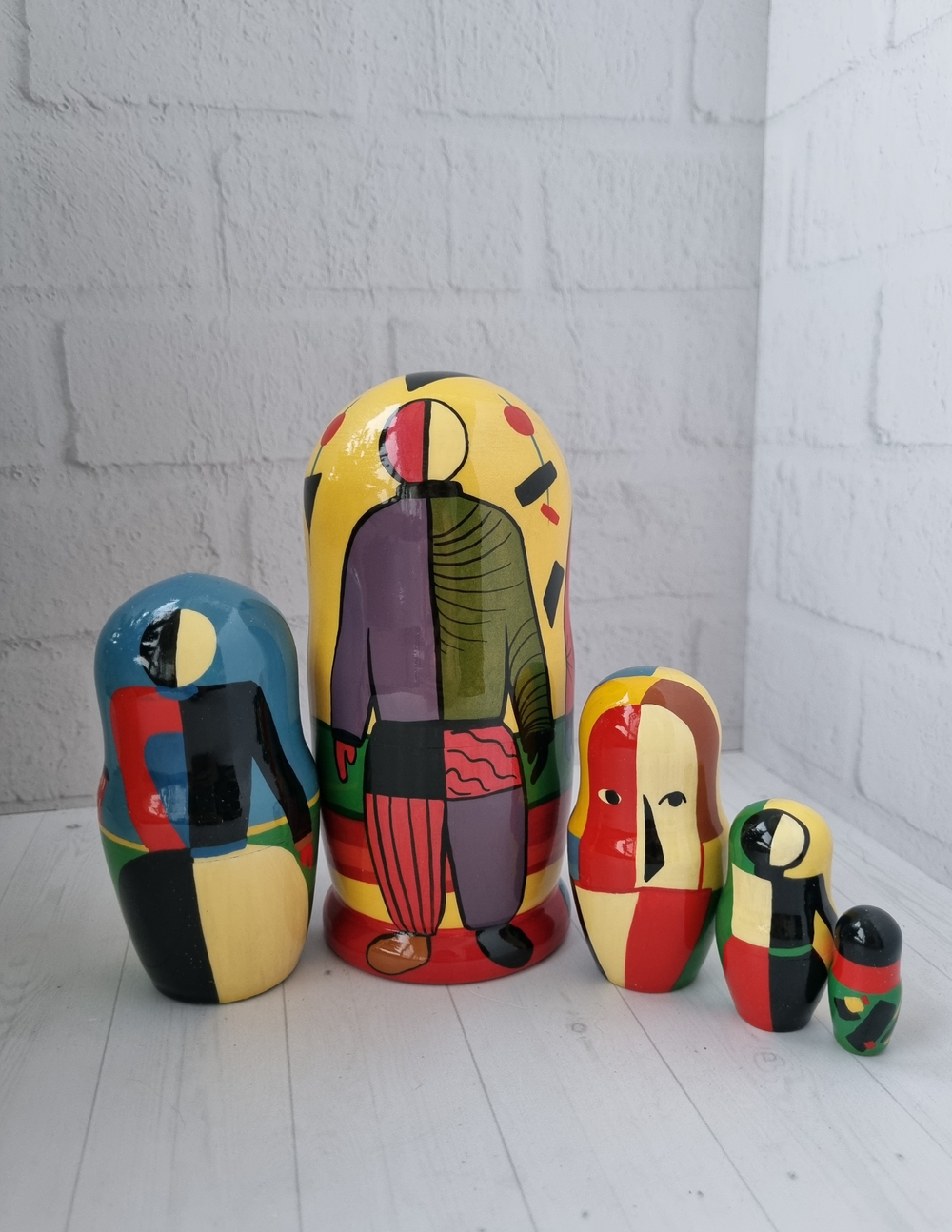 Матрёшка 5м 15см Малевич-Кандинский
