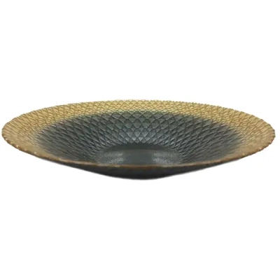 Блюдо 30см «Барокко блэк»