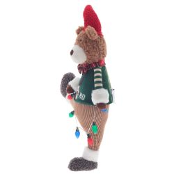 GAEM Игрушка набивная с подсветкой "Медвежонок" (2хААА, н/п), L40 W16 H73/59 см