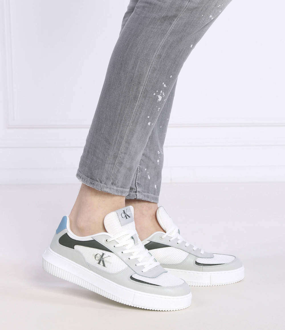 Кроссовки CHUNKY CUPSOLE MIX IN MET CALVIN KLEIN JEANS - белый(YM0YM00896)