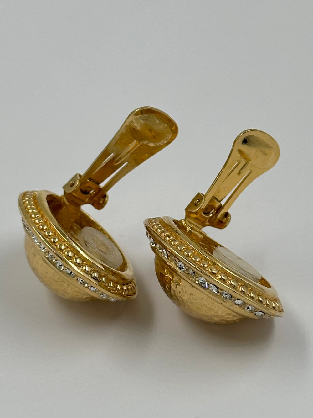 Клипсы с кристаллами Christian Dior