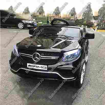 Детский электромобиль "Мерседес AMG" черный, стандартная комплектация