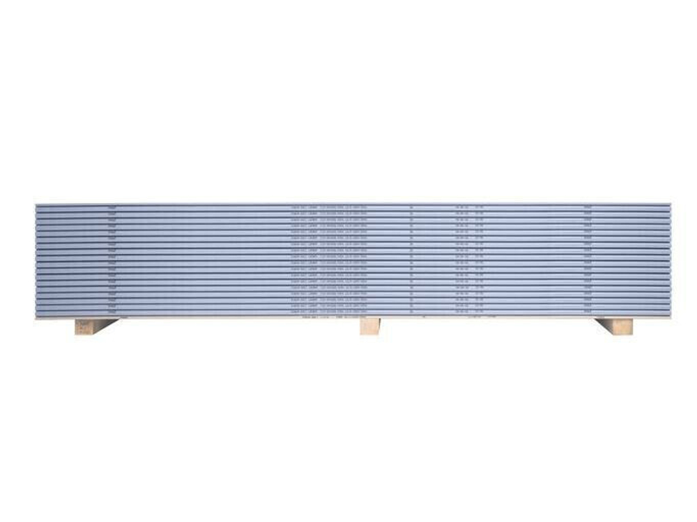 Гипсокартон ГКЛ Knauf Сапфир ГСП-DFH3IRF влагоогнестойкий 2500х1200х12,5 мм