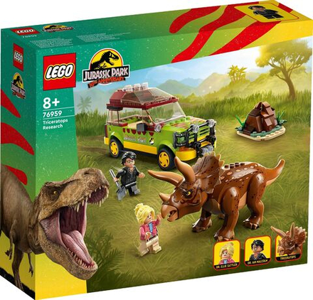 Конструктор LEGO Jurassic World - Исследования трицератопсов Лего Парк Юрского периода 76959