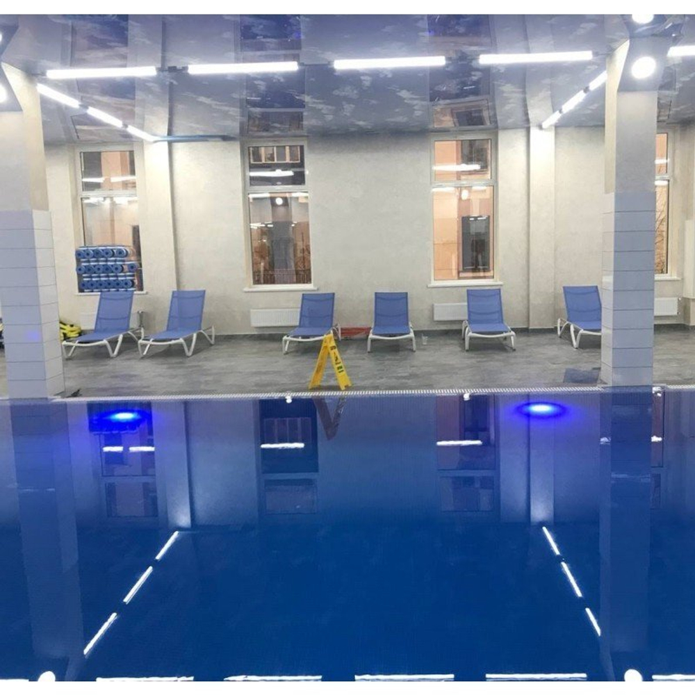 Шезлонг-лежак металлический PAPATYA Wave, антрацит