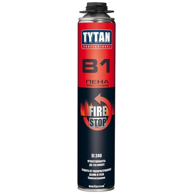 Монтажная пена  Tytan (Титан) B1 огнестойкая всесезонная под пистолет