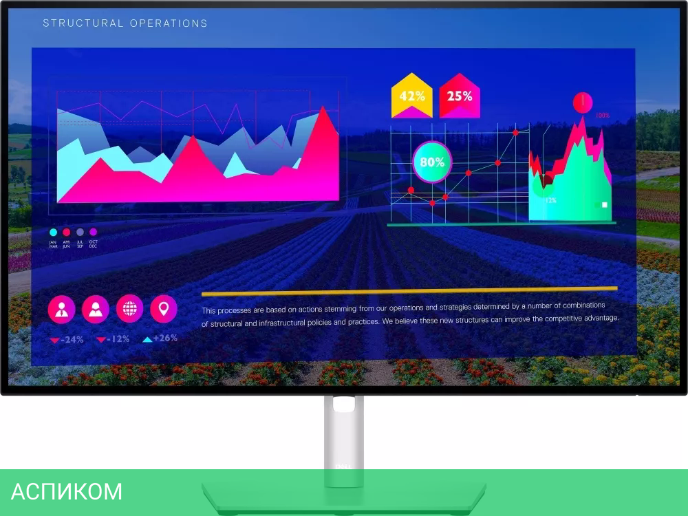 Монитор Dell UltraSharp U2722D