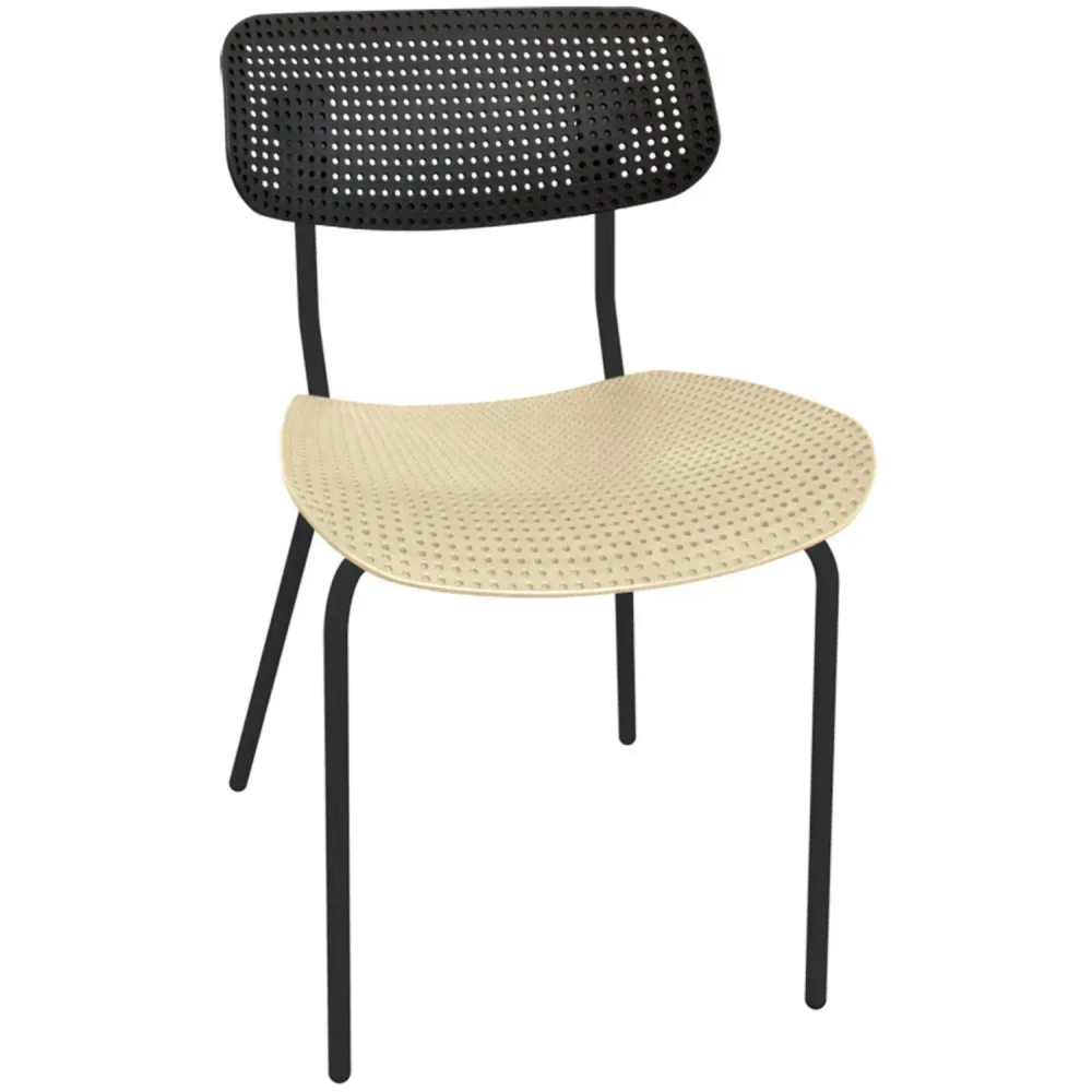 Стул ученический EL_Точка Роста  SHT-S85М черн/беж/черн муар