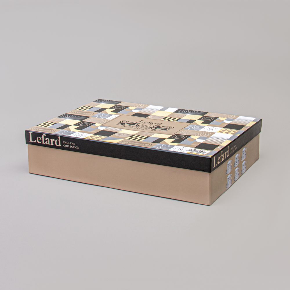 ЧАЙНЫЙ НАБОР LEFARD "TOP STYLE"НА 6 ПЕР. 12 ПР. 250 МЛ