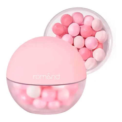 Rom&Nd Sheer Powder Pearls 02 Berry Glow мерцающая пудра-вуаль в шариках