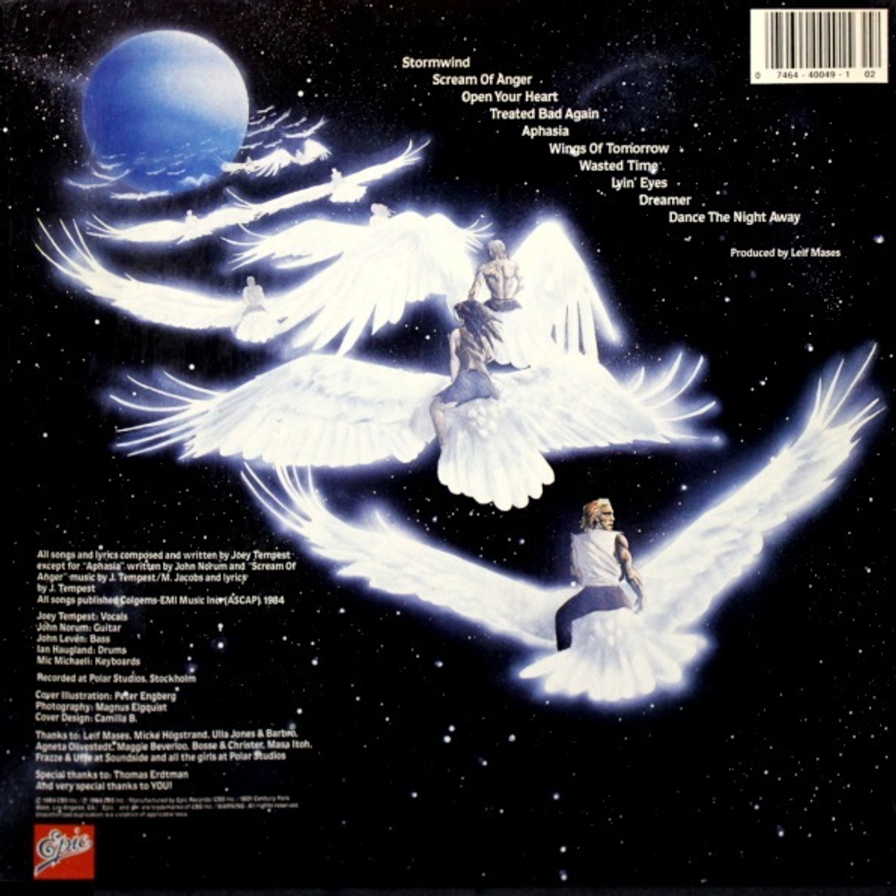 Europe / Wings Of Tomorrow (LP)