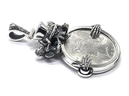 Подвеска из серебра Coin of Winner AZP-011