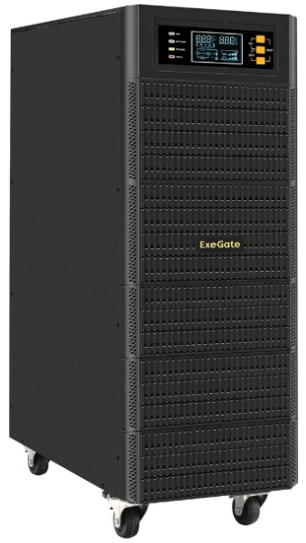 Источник бесперебойного питания Exegate PowerExpert TL-575-6kVA.192V.LCD.AVR.T.USB.RS232.SNMP