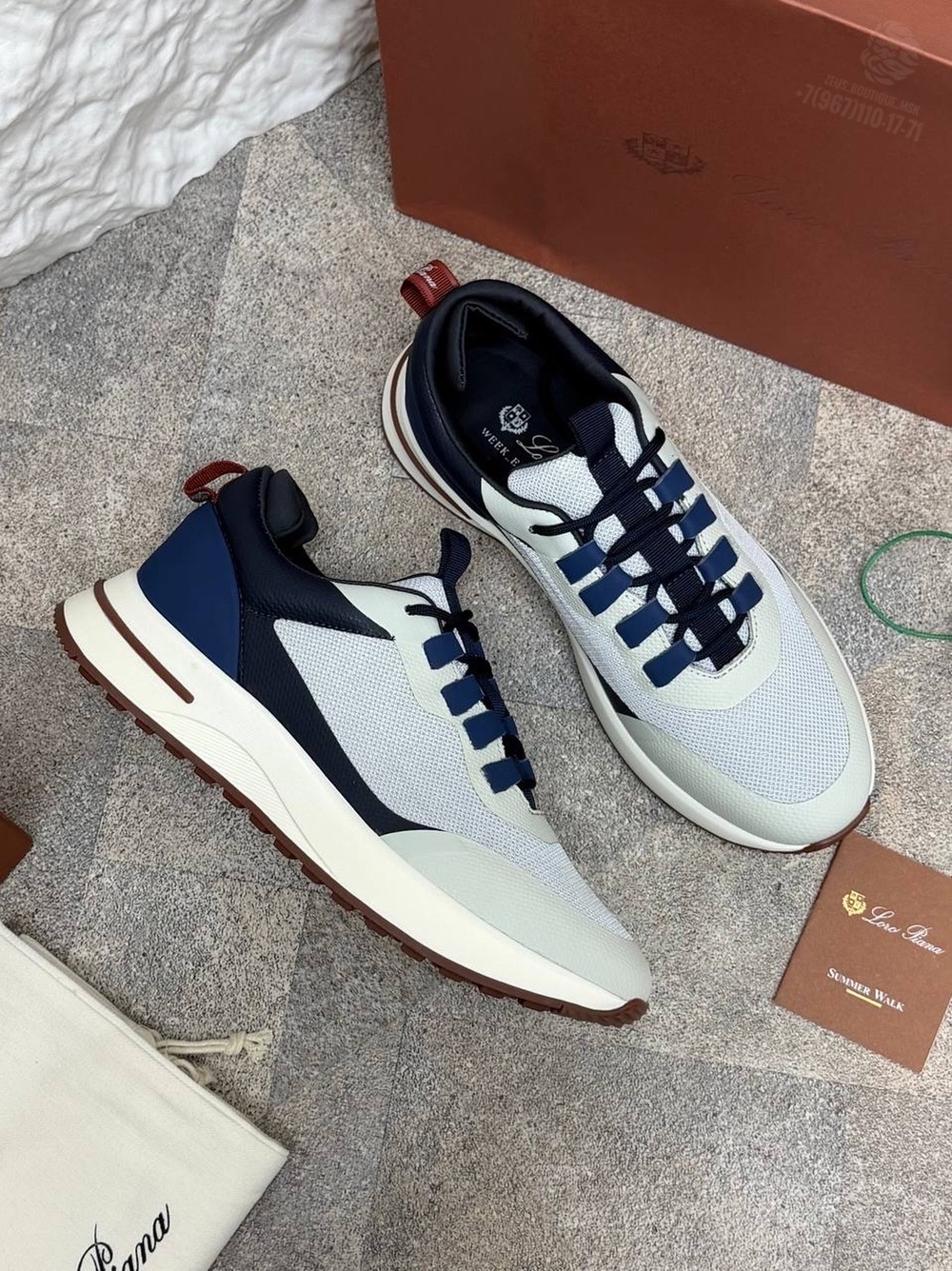 Кроссовки Loro Piana Week End Walk