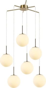 Люстра подвесная 6*Е27 2168/05/06P бронза Antell Stilfort