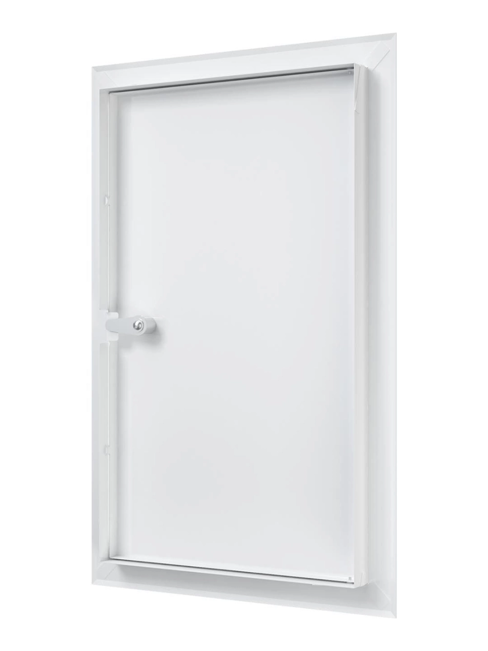 Люк ревизионный 25х70 с замком окрашенная сталь