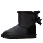 Угги Bailey Bow Mini Metallic Black