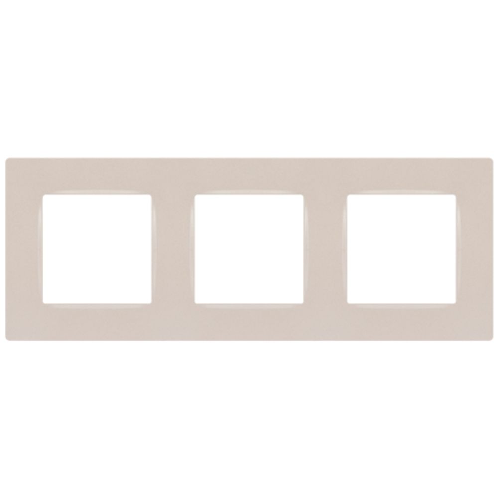 Рамка для розеток и выключателей ЭРА Серия 12 12-5203-15 на 3 поста, Классик, перламутр