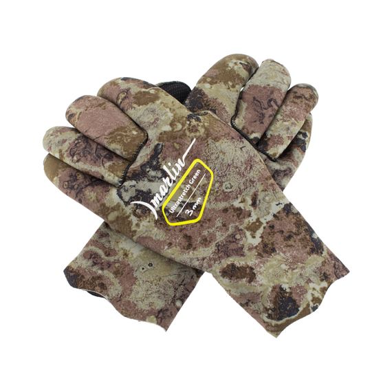 Перчатки Marlin Ultrastretch Green 3 мм камуфляж