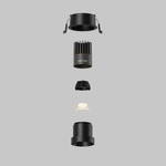 Встраиваемый светильник Technical DL116-10W-3K-B