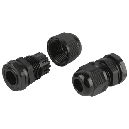 Кабельный ввод сальник ЭРА NO-224-242 MG 16 (d отв.16 мм / d провод. 5-10 мм) IP68 (упаковка 20 штук)