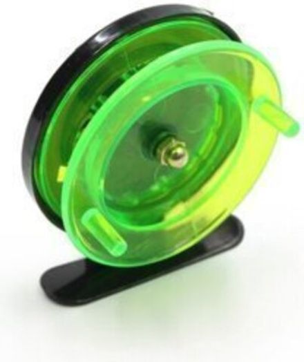 Катушка проводочная Namazu "Scoter" пластиковая, р. 6,5 см, зеленая
